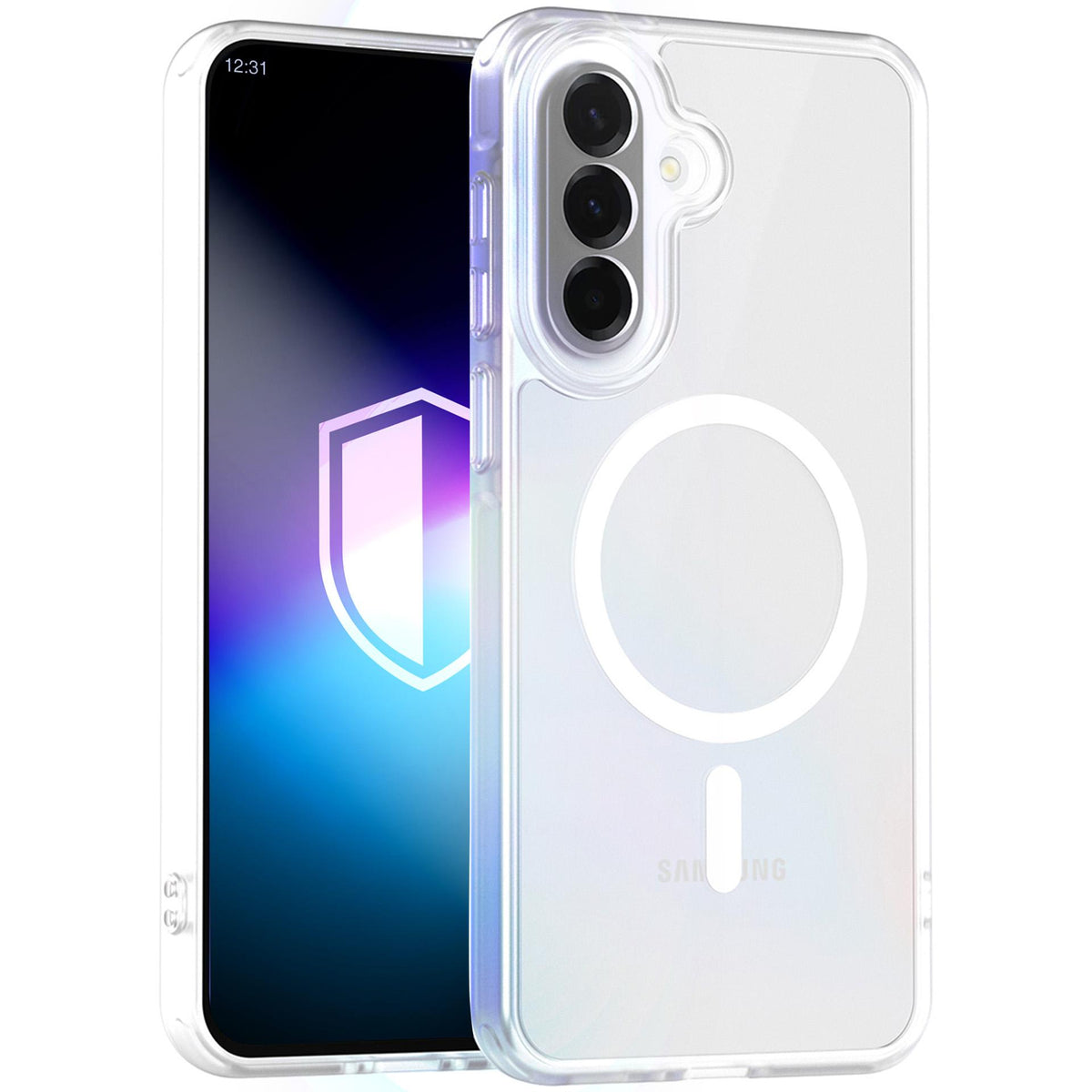 3mk Misty MagCase Samsung Galaxy A27 5G - Balta -- Samsung Galaxy A27 5G