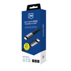 3mk Hyper Cable N-SERIES USB-C / USB-C Thunderbolt 4 2m 48V / 5A 40Gb/s 240W 8K60Hz - juodas -- Cell phone cables