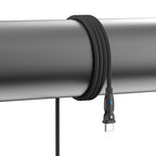 3mk Hyper Cable N-SERIES USB-C / USB-C 1m PD 3.0 QC 3.0 20V / 5A 100W - juodas -- Cell phone cables