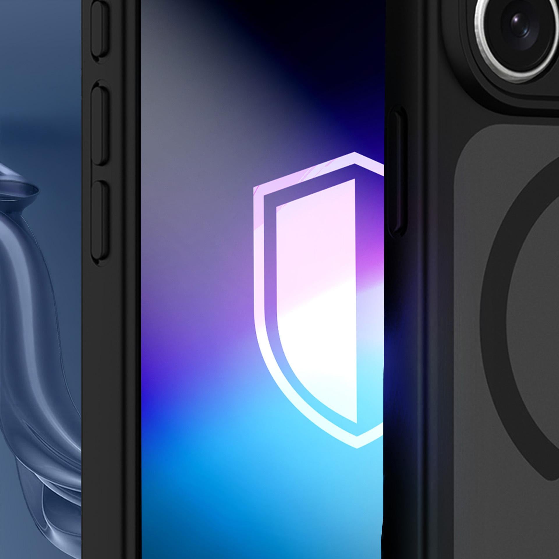 3mk Misty MagCase iPhone 16E / 17E – juoda -- iPhone 16e / iPhone 17e