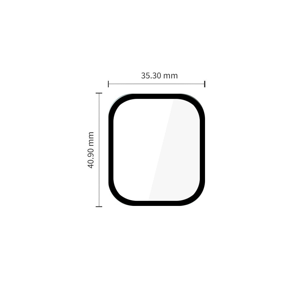 Tech-Protect Glass Flex+ 2 vnt. rinkinys hibridinis stiklas Huawei Watch Fit 5 Pro - Juodas -- Huawei Watch Fit 5 Pro