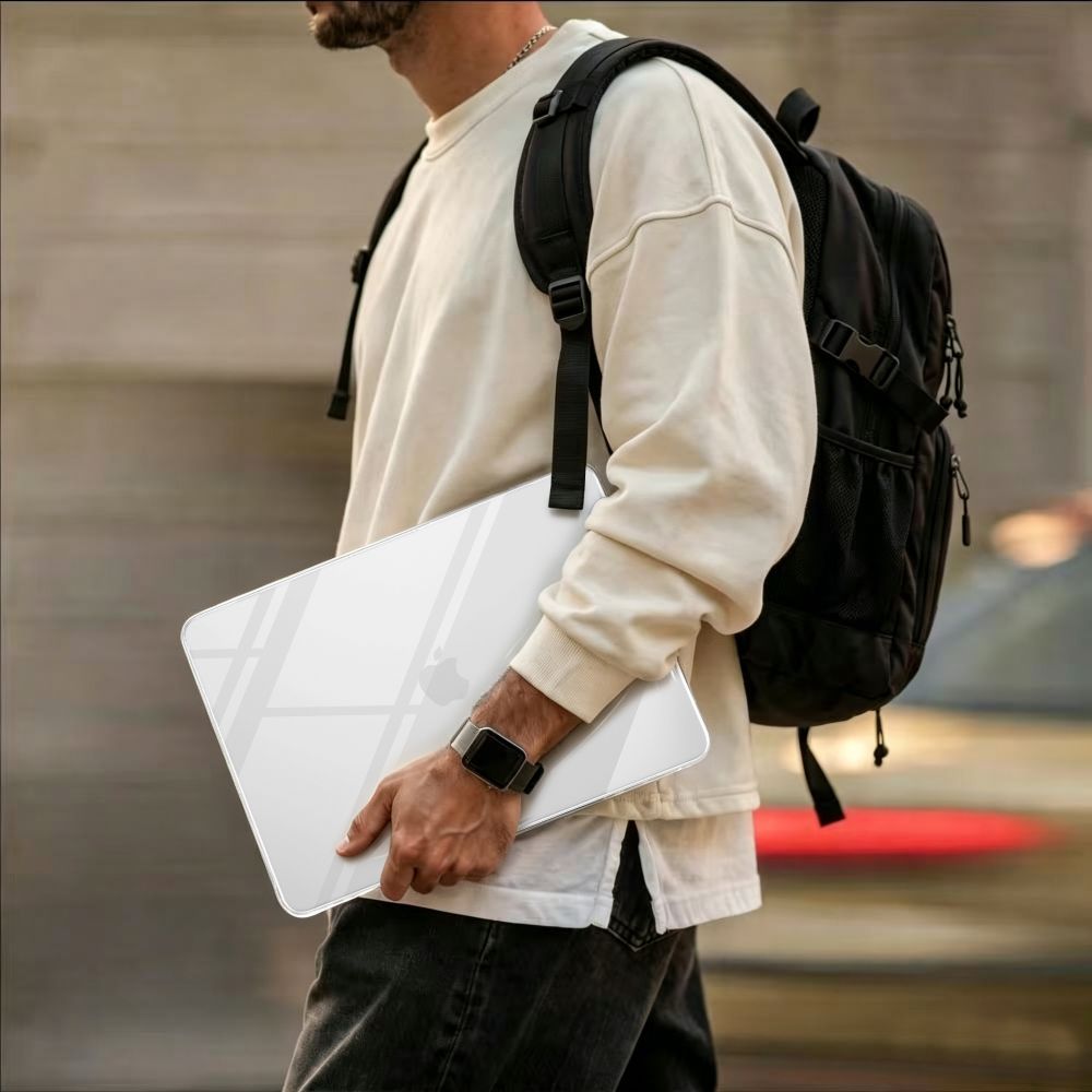 Tech-Protect Softshell dėklas MacBook Pro 14" 2021 / 2023 / 2024 / 2025 / 2026 - Skaidrus -- MacBook Pro 14"...