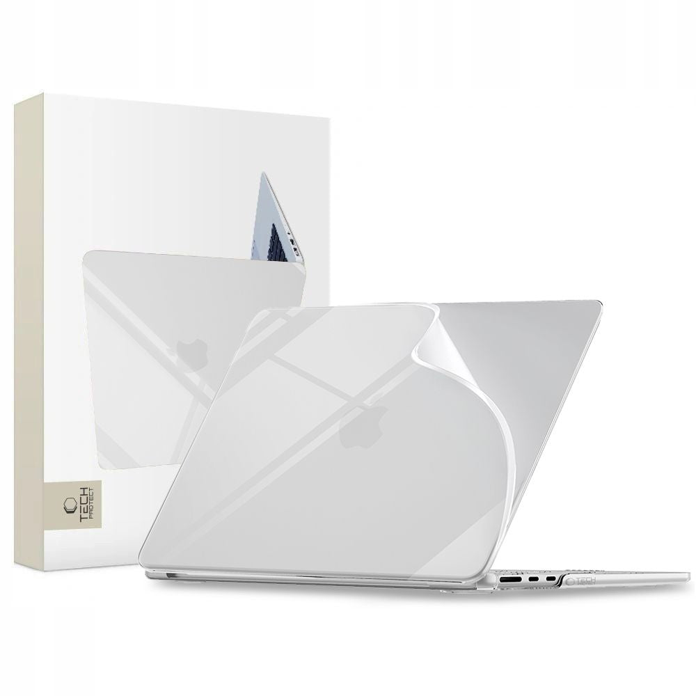 Tech-Protect Softshell dėklas MacBook Air 13" 2023 / 2024 / 2025 / 2026 - Skaidrus -- MacBook Air 13"...