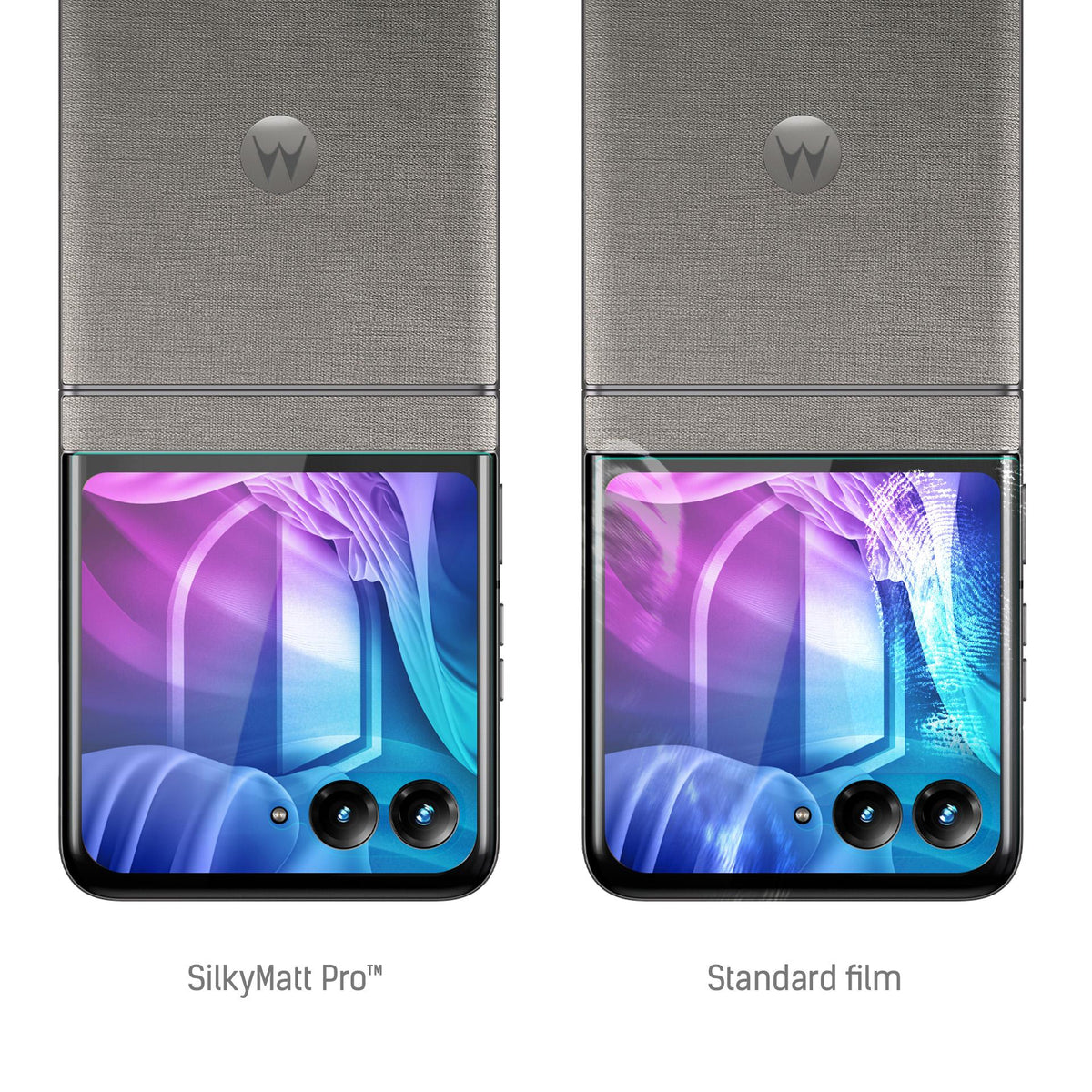 3mk SilkyMatt Pro™ matinė plėvelė Motorola Razr 70 -- Motorola Razr 70