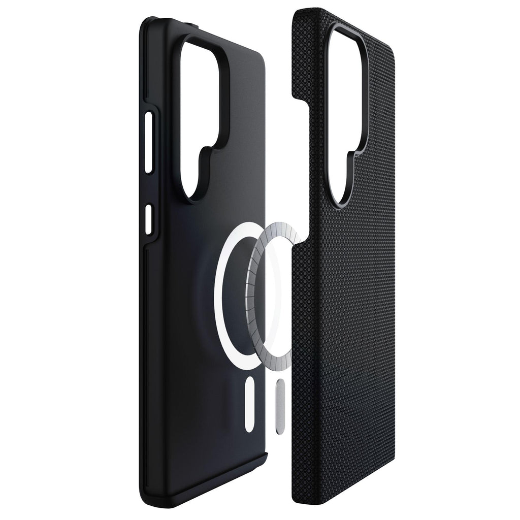 3mk Fortis MagCase, skirtas Samsung Galaxy S24 Ultra – juodas -- Samsung Galaxy S24 Ultra