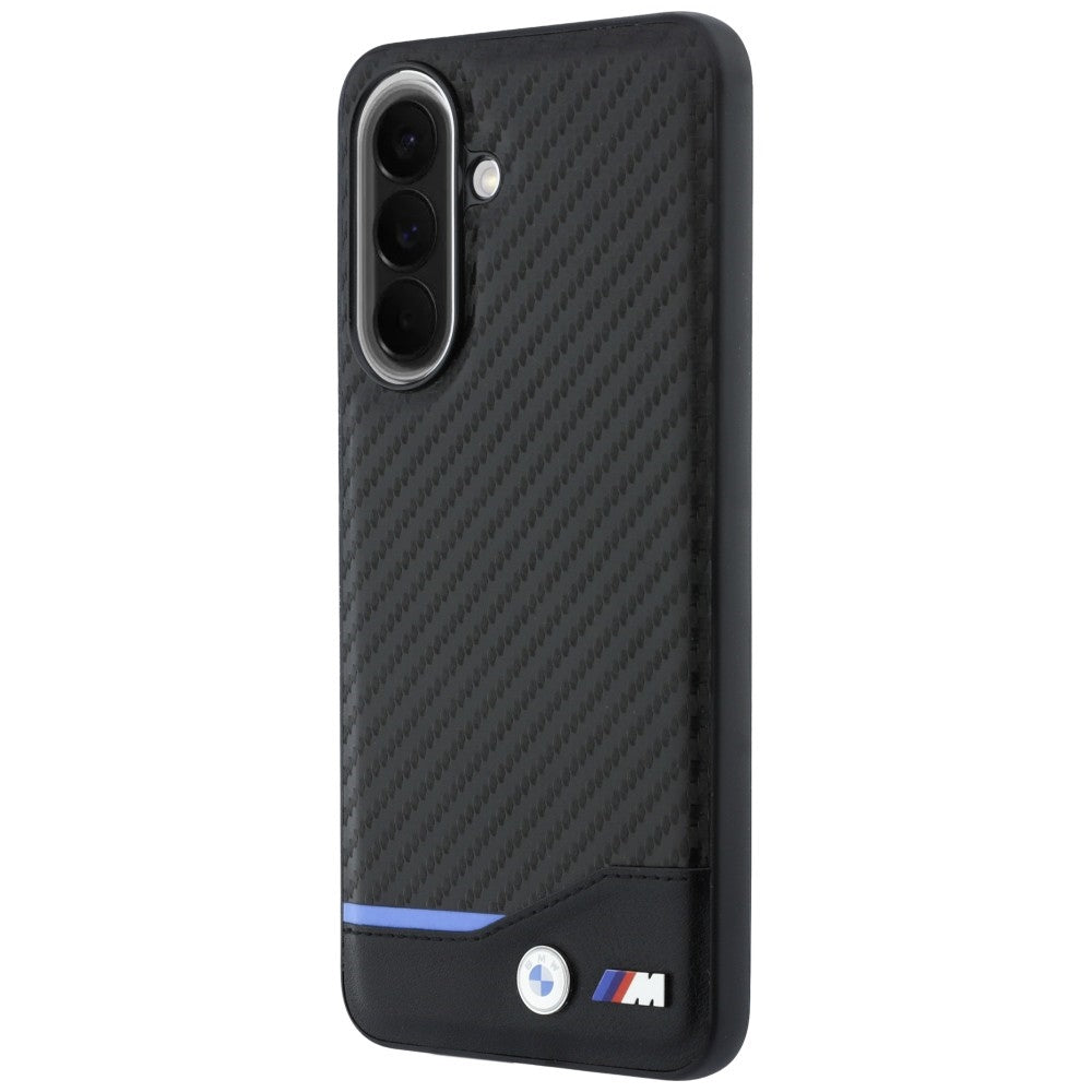 BMW M Carbon dėklas Samsung Galaxy A37 5G - juodas -- Samsung Galaxy A37 5G