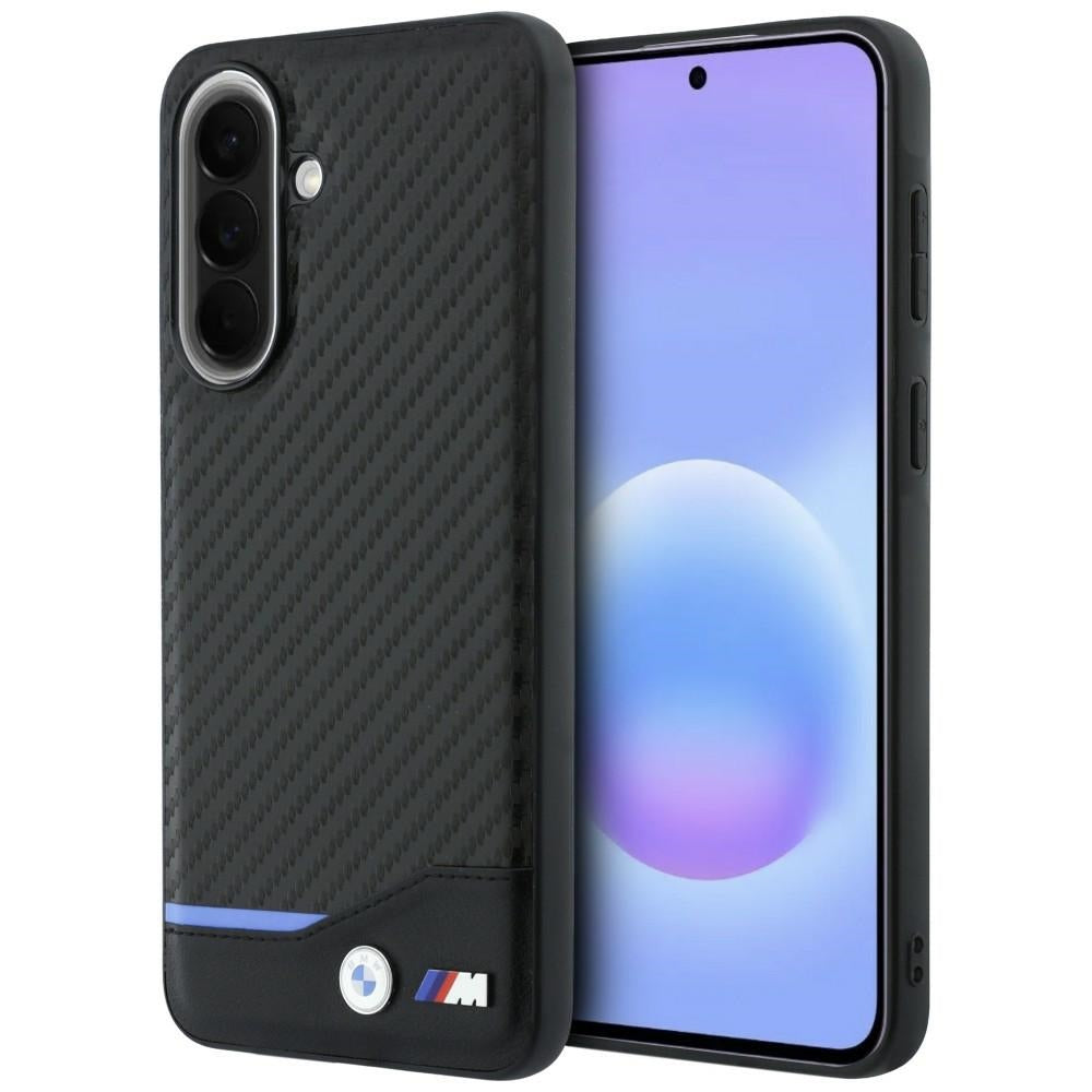 BMW M Carbon dėklas Samsung Galaxy A57 5G - juodas -- Samsung Galaxy A57