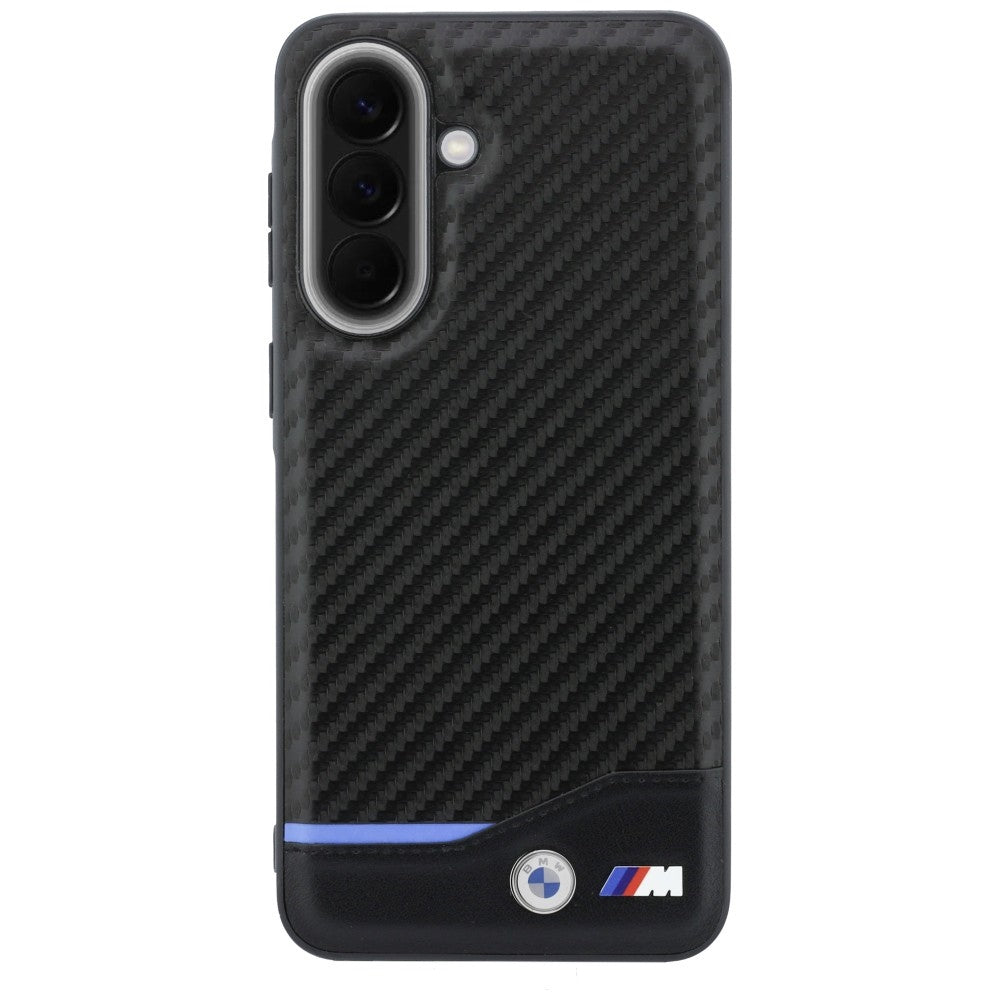 BMW M Carbon dėklas Samsung Galaxy A57 5G - juodas -- Samsung Galaxy A57