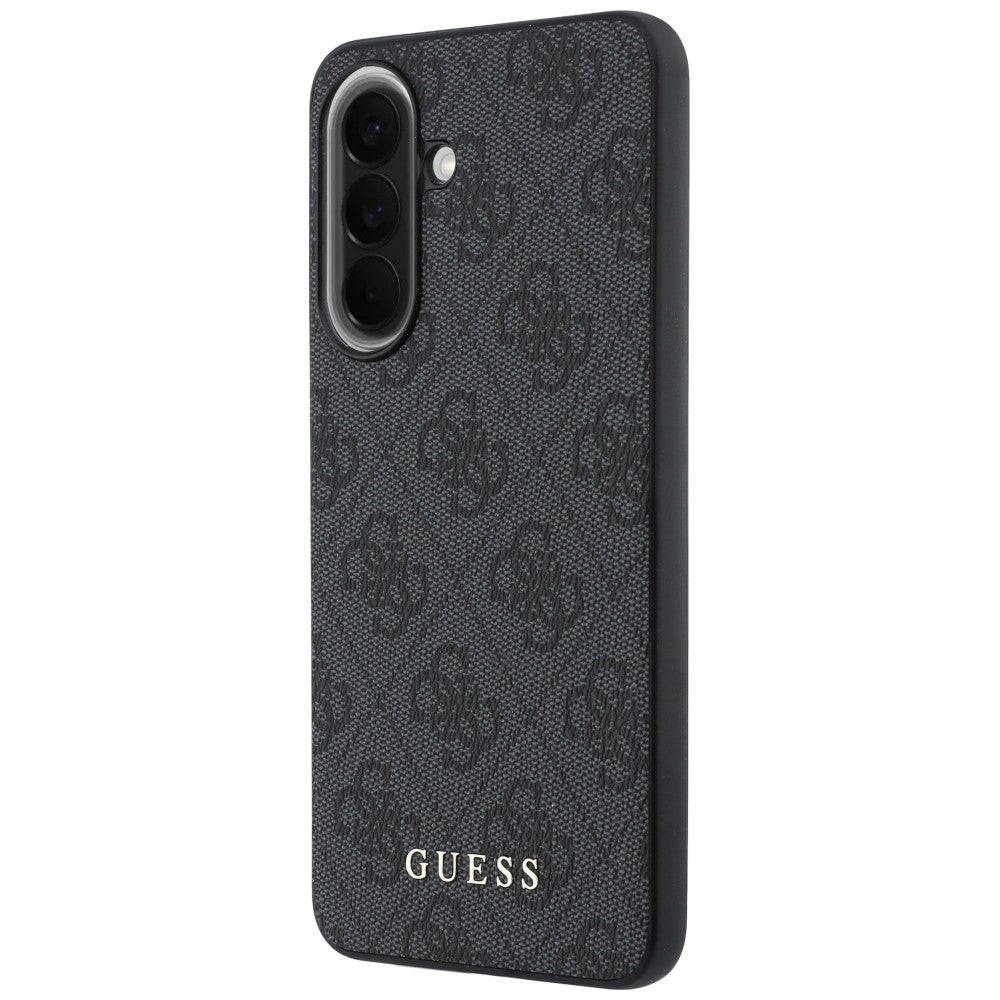 Guess 4G Classic dėklas Samsung Galaxy A37 5G - juodas -- Samsung Galaxy A37 5G