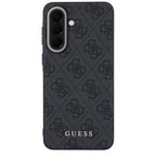 Guess 4G Classic dėklas Samsung Galaxy A37 5G - juodas -- Samsung Galaxy A37 5G