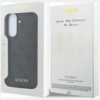 Guess 4G Classic dėklas Samsung Galaxy A37 5G - juodas -- Samsung Galaxy A37 5G