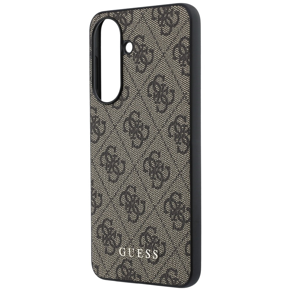 Guess 4G Classic dėklas Samsung Galaxy A57 5G - rudas -- Samsung Galaxy A57