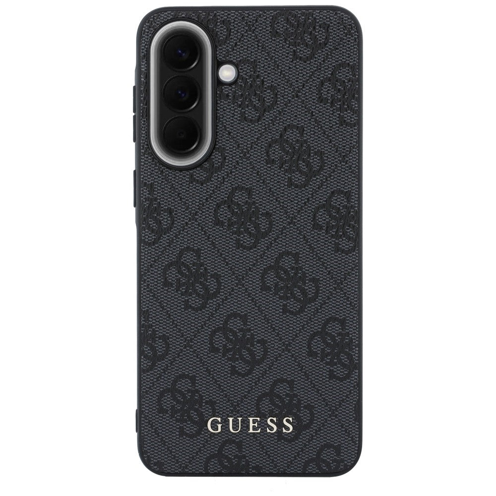 Guess 4G Classic dėklas Samsung Galaxy A57 5G - juodas -- Samsung Galaxy A57