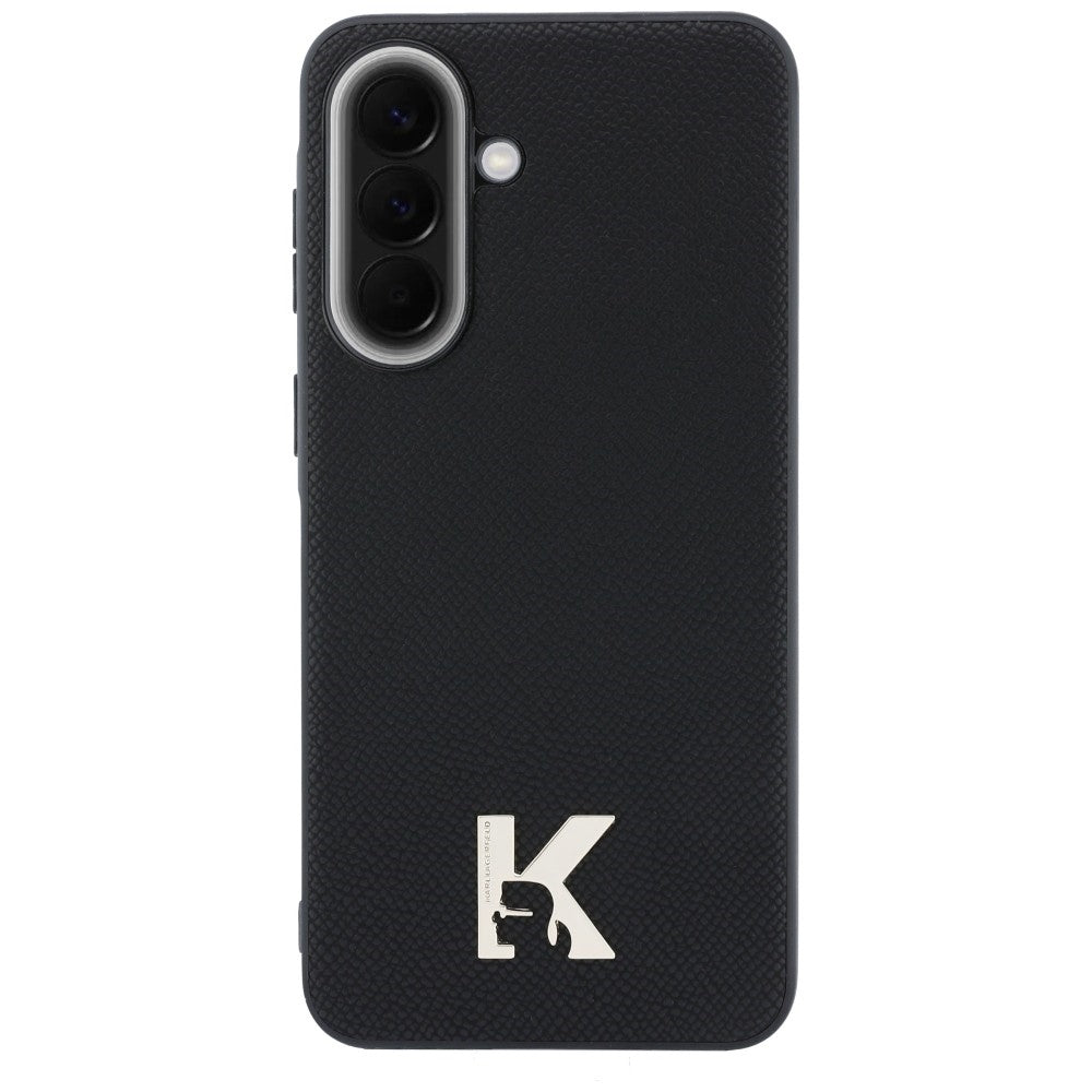 Karl Lagerfeld Karl Head Logo dėklas Samsung Galaxy A37 5G - juodas -- Samsung Galaxy A37 5G