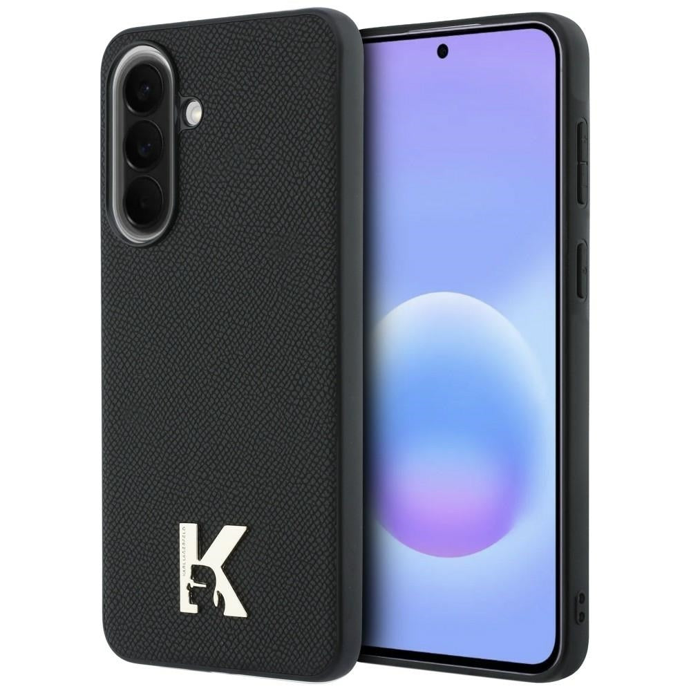 Karl Lagerfeld Karl Head Logo dėklas Samsung Galaxy A57 5G - juodas -- Samsung Galaxy A57