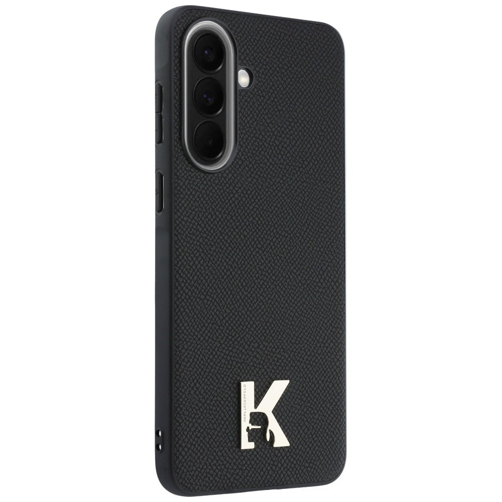 Karl Lagerfeld Karl Head Logo dėklas Samsung Galaxy A57 5G - juodas -- Samsung Galaxy A57