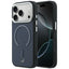 Mercedes Leather 3D MagSafe dėklas iPhone 17 Pro Max - tamsiai mėlynas -- iPhone 17 Pro Max