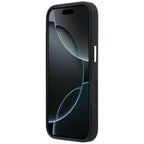 Mercedes Leather 3D MagSafe dėklas iPhone 17 Pro Max - tamsiai mėlynas -- iPhone 17 Pro Max
