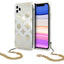 Guess Peony Chain Collection dėklas iPhone 11 Pro - auksinis -- iPhone 11 Pro