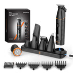 MAXGROOM LK-892 universalusis apjuostuvas su pakeičiamais antgaliais - juodas -- Hair Clippers & Trimmers
