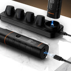 MAXGROOM LK-892 universalusis apjuostuvas su pakeičiamais antgaliais - juodas -- Hair Clippers & Trimmers