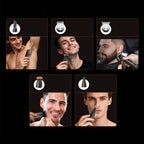 MAXGROOM LK-892 universalusis apjuostuvas su pakeičiamais antgaliais - juodas -- Hair Clippers & Trimmers