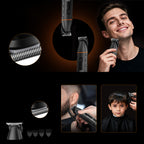 MAXGROOM LK-892 universalusis apjuostuvas su pakeičiamais antgaliais - juodas -- Hair Clippers & Trimmers