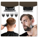 MAXGROOM LK-892 universalusis apjuostuvas su pakeičiamais antgaliais - juodas -- Hair Clippers & Trimmers