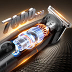 MAXGROOM LK-892 universalusis apjuostuvas su pakeičiamais antgaliais - juodas -- Hair Clippers & Trimmers