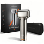 MAXGROOM WF-2037D folio elektrinė skustuva IPX7 - sidabrinė -- Hair Clippers & Trimmers
