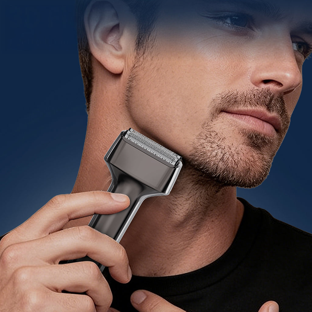 MAXGROOM WF-2037D folio elektrinė skustuva IPX7 - sidabrinė -- Hair Clippers & Trimmers