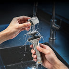 MAXGROOM WF-2037D folio elektrinė skustuva IPX7 - sidabrinė -- Hair Clippers & Trimmers