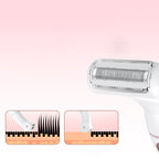 MAXGROOM ZC-T18 multifunkcinė moters žirklė su keičiamais antgaliais - balta ir rožinė -- Hair Clippers & Trimmers