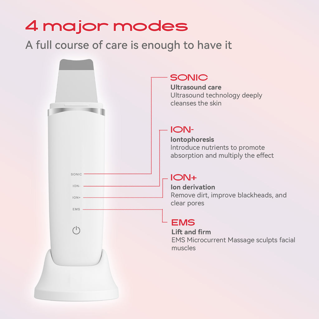 MAXGROOM M-169 ultragarsinis kavitacijos ir LED šviesos terapija - balta -- Uncategorized