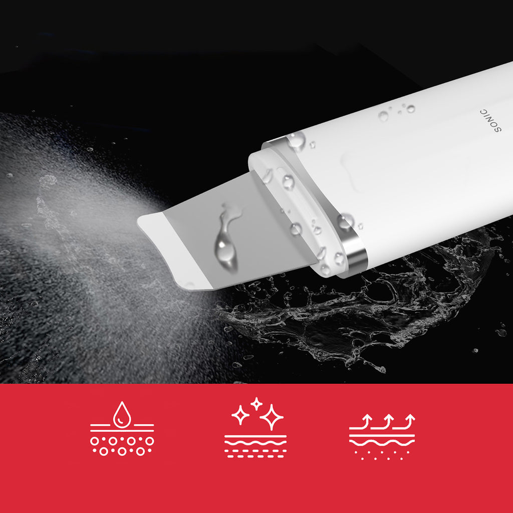 MAXGROOM M-169 ultragarsinis kavitacijos ir LED šviesos terapija - balta -- Uncategorized