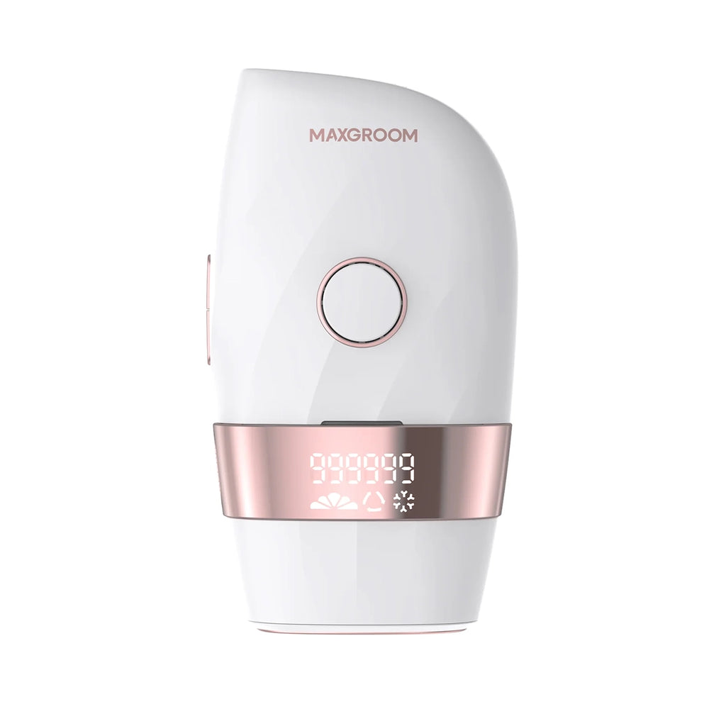 MAXGROOM JD-TM003 IPL epiliatoriaus plaukų šalinimui - balta ir rožinė -- Hair Clippers & Trimmers
