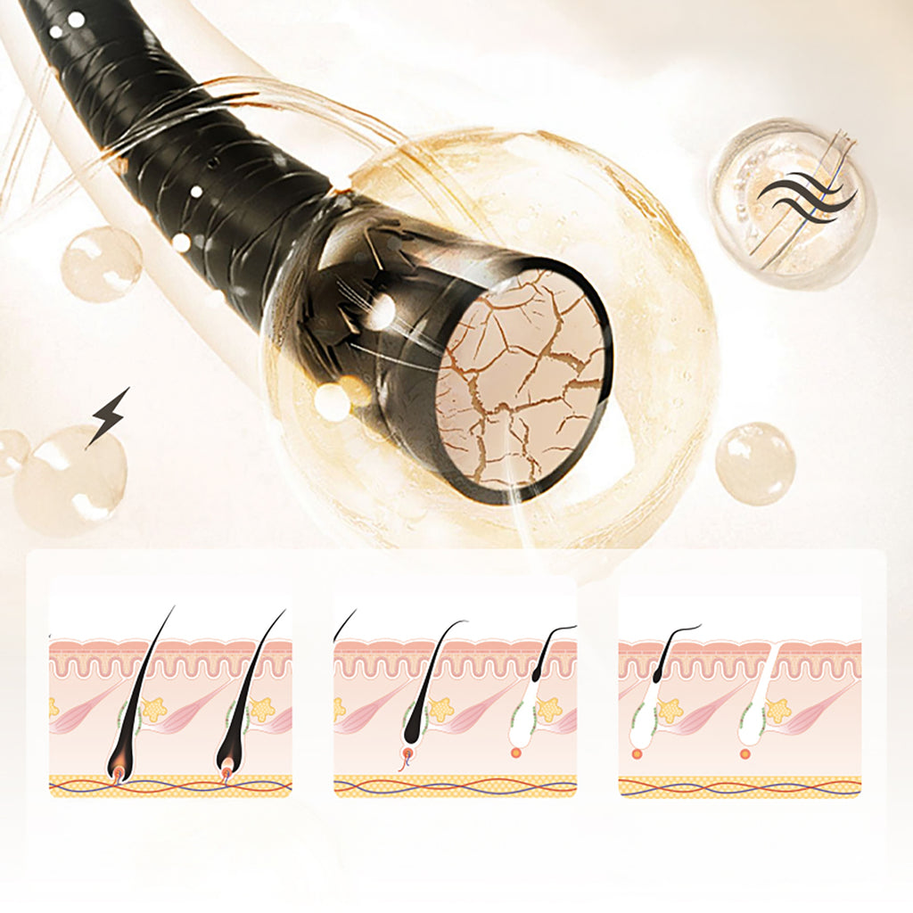 MAXGROOM JD-TM003 IPL epiliatoriaus plaukų šalinimui - balta ir rožinė -- Hair Clippers & Trimmers