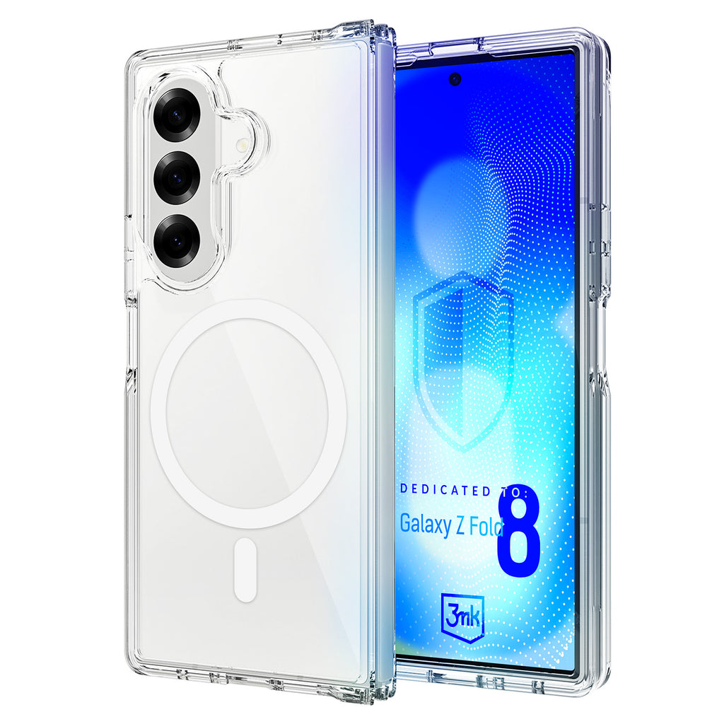 Dėklas 3mk Armor MagCase skirtas Samsung Galaxy Z Fold 8 Ultra - skaidrus -- Samsung Galaxy Z Fold 8 Ultra