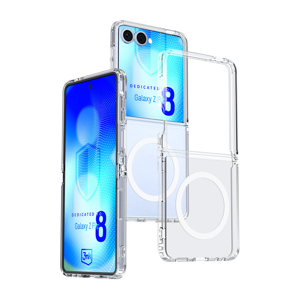 Dėžė 3mk Armor Magcase skirta Samsung Galaxy Z Flip 8 - skaidri -- Samsung Galaxy Z Flip 8