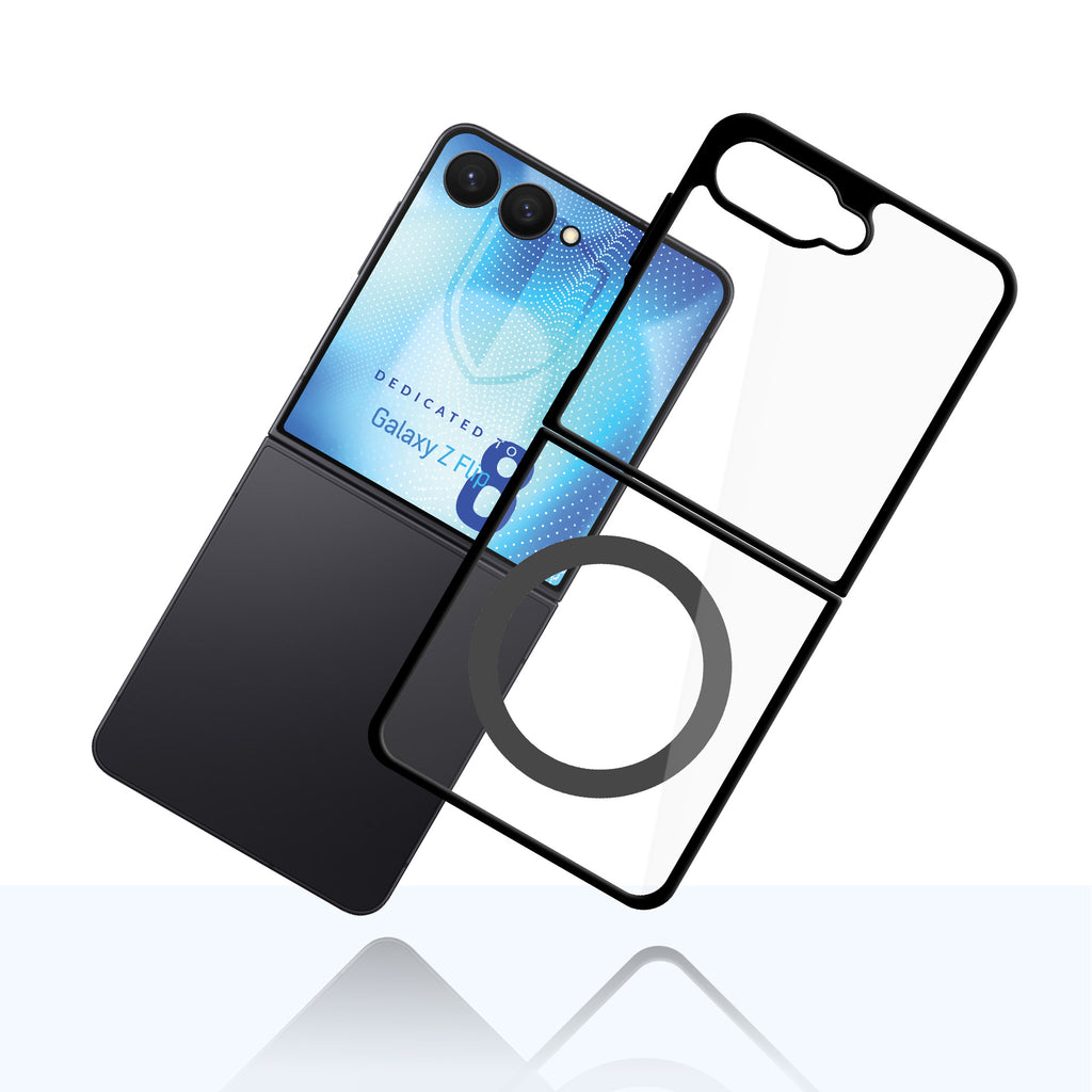 3mk Satin Armor Case+ Flip dėklas Samsung Galaxy Z Flip 8 - skaidrus -- Samsung Galaxy Z Flip 8