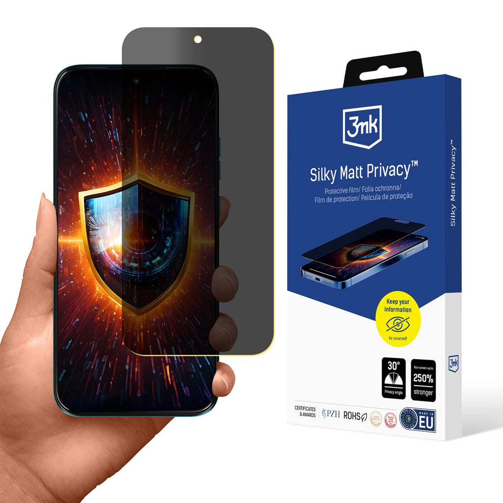 3mk Silky Matt Privacy™ privatumo ekrano apsauga Motorola Moto G87 -- Motorola Moto G87