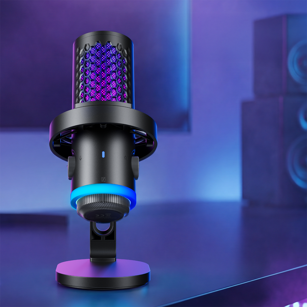BOYA CastMic G40 Laidinis USB-C žaidimų mikrofonas - juodas -- Microphones