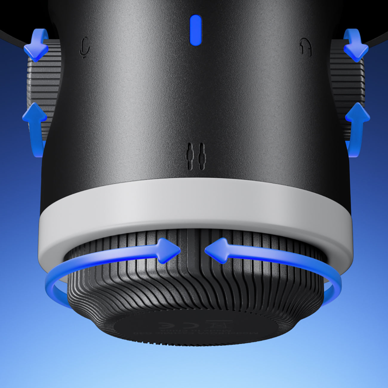 BOYA CastMic G40B laidinis žaidimų mikrofonas su ranka, USB-C - juodas -- Microphones