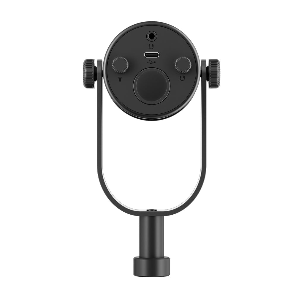 BOYA CastMic P60B studijos mikrofonas su koja, laidinis USB XLR - juodas -- Microphones