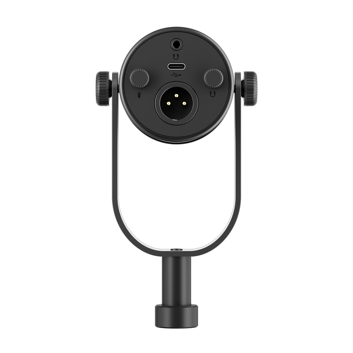 BOYA CastMic P60B studijos mikrofonas su koja, laidinis USB XLR - juodas -- Microphones