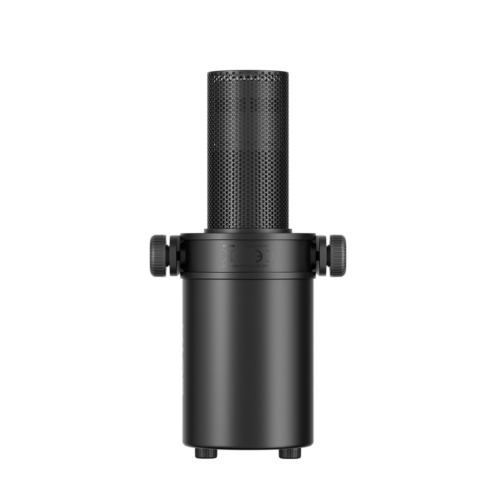 BOYA CastMic P60B studijos mikrofonas su koja, laidinis USB XLR - juodas -- Microphones