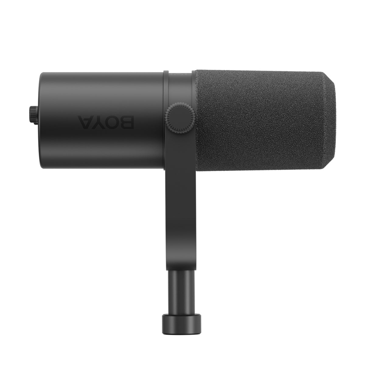 BOYA CastMic P60D studijos mikrofonas su stovu, laidinis USB XLR - juodas -- Microphones