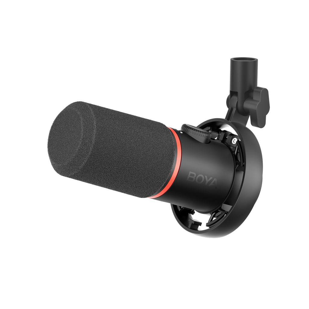 BOYA CastMic S60 Laidinis dinaminis žaidimų mikrofonas USB XLR - juodas -- Microphones