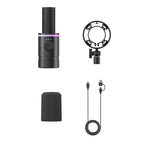 BOYA CastMic S60 Laidinis dinaminis žaidimų mikrofonas USB XLR - juodas -- Microphones