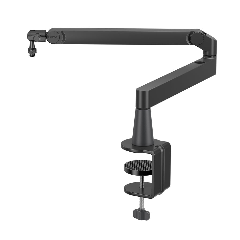 BOYA MIC ARM LP žemo profilio mikrofono laikiklis su spaustuku – juodas -- Uncategorized